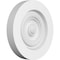 Ekena Millwork Standard Grayson Bullseye Rosette with Square Edge, 5"W x 5"H x 3/4"P ROSP050X050X075GRY02 - alternate 1